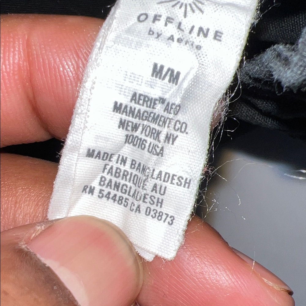Women’s Aerie OFFLINE Black Jacket size M - Picture 6 of 10